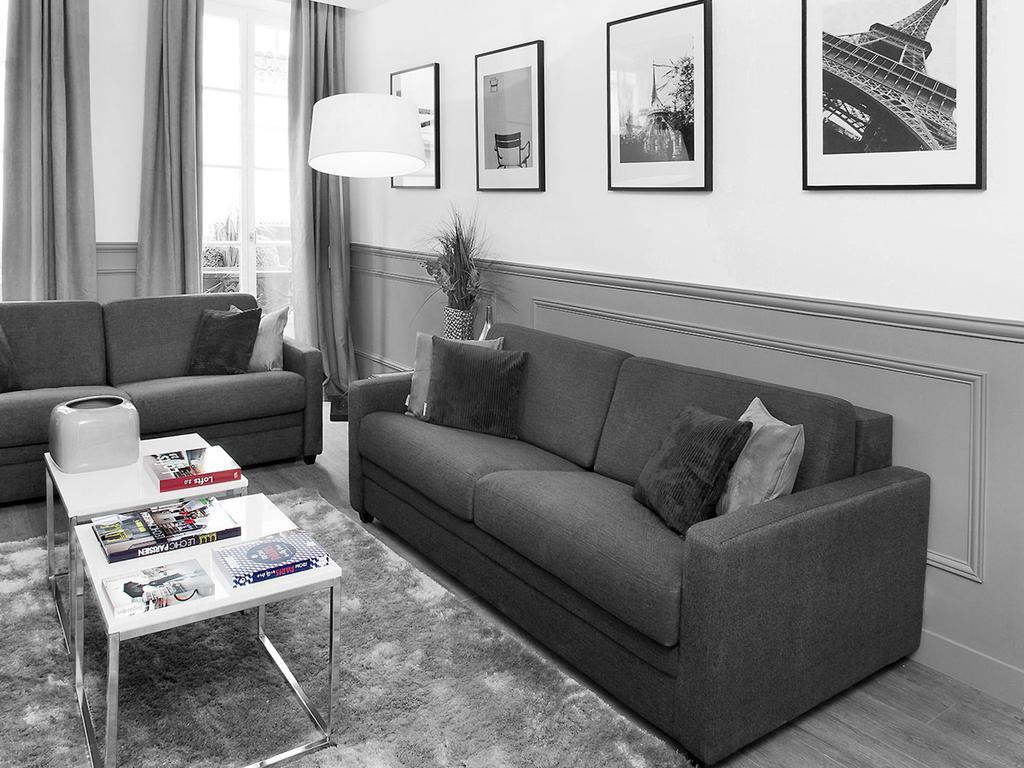 Livinparis - Luxury 3 Bedrooms Grands-Boulevards I Pokoj fotografie